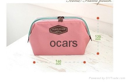 High quality foldable waterproof polyester cosmetic bathe bag 2