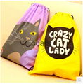 Promotional Polyester Drawstring shoes Bag 2