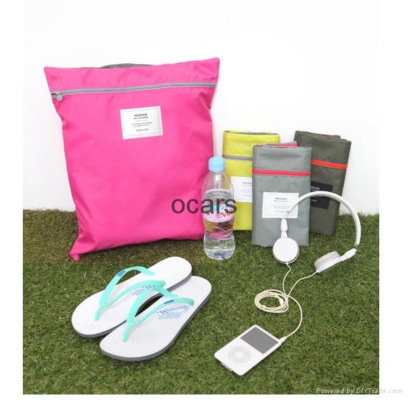 Travel portable foldable shoe storage bag 3