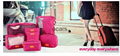 Travel Clothing Organizer Bag Set 5PCS Storage Mesh Pouch Colorful Cosmetic Bag  13
