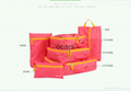Encai New Arrival Travel Clothing Organizer Bag Set 6PCS Storage Mesh Pouch Colo 6