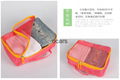 Encai New Arrival Travel Clothing Organizer Bag Set 6PCS Storage Mesh Pouch Colo 14