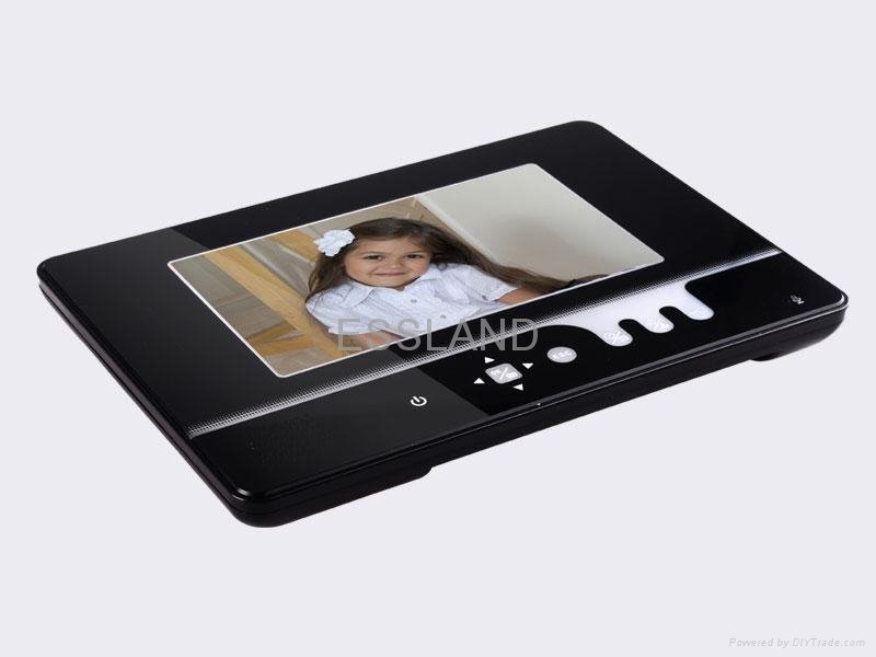 7" color video door phone with SD card&digital photo frame&picture capture 3