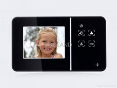 3.5" color video door phone monitor