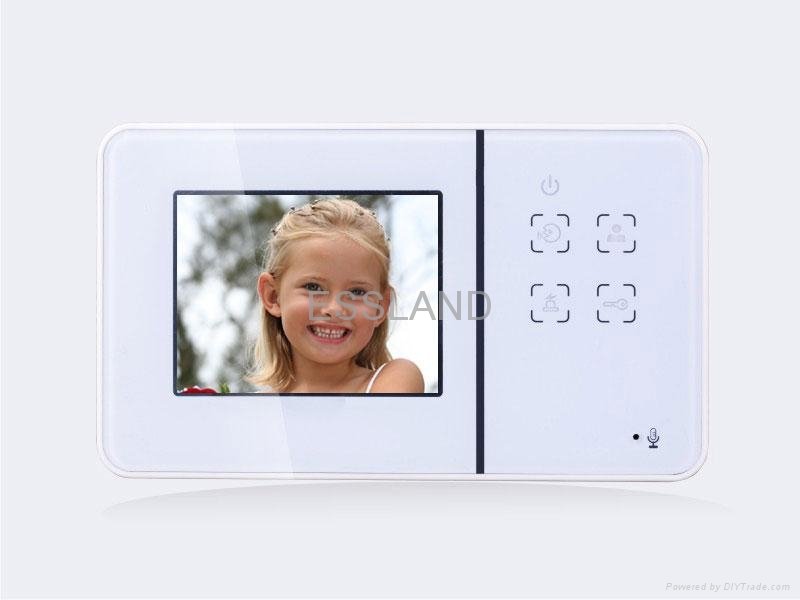 3.5" color video door phone monitor 2