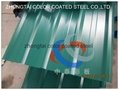 Prepainted galvanized color coated steel coil for making corrugated roofing  5