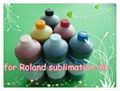 Dye Sublimation ink for  roland  mouth wide format printer heat trans 1