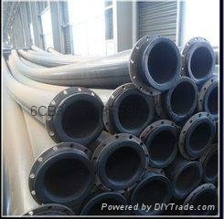 UHMWPE pipe for sand/mud dredging 