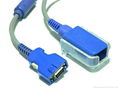 Compatible DOC-10 SpO2 Adapter Cable/Extension Cable 2