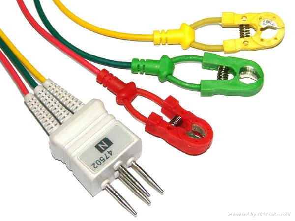 Compatible Nihon Kohden BR-004P 3-LD ECG Cable 4