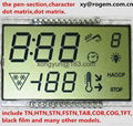 Custom instrument lcd display, air conditioning screen, speaker lcd display 1