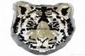 ES0047 embroideried tiger head with sequin