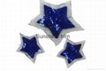 ES0048 embroidery star with sequin
