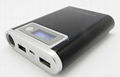 8000mAh powerbank mobile powerbank portable powerbank with lighting and LED 