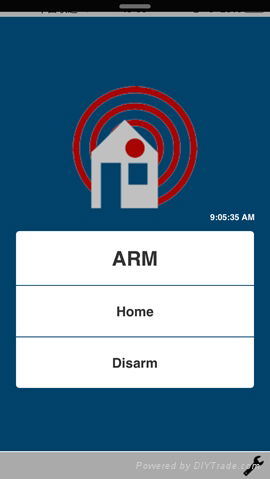 Personal usage house smart IP Cloud alarms system for anti-theft security 