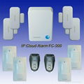 Automatic detection of home security burglar IP alarm system Finseen FC-300 3