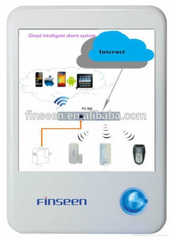 Network wireless  home burglar security alarm system New IP Cloud alarm system  4