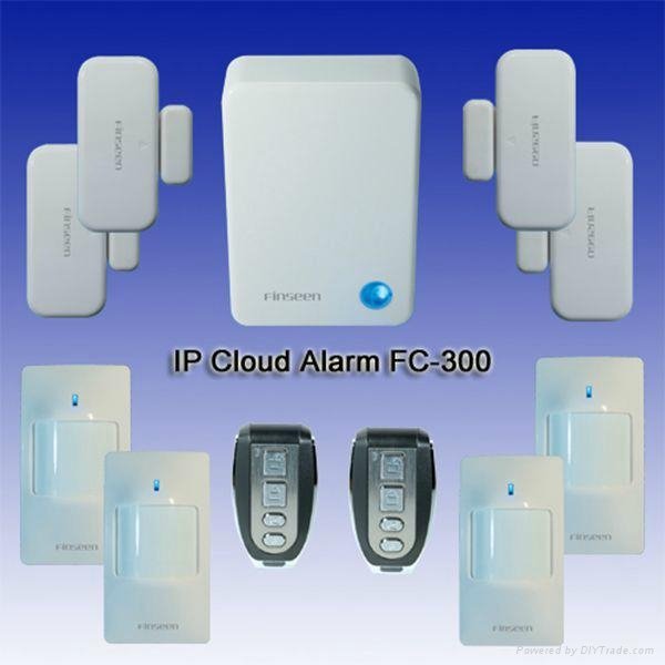 Home security burglar IP Cloud alarm system for 868MHz FSK technology