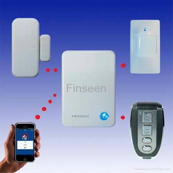 New product Finseen security equipment 868MHz Cloud IP alarm system 4