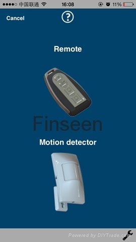 Intrusion Security guard equipment IP alarm  system with control by APP 2