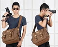 Coffee or Khaki Dslr Camera Shoulder Bag Backpack 1