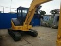Used komatsu pc55mr-2 excavator for sale 4