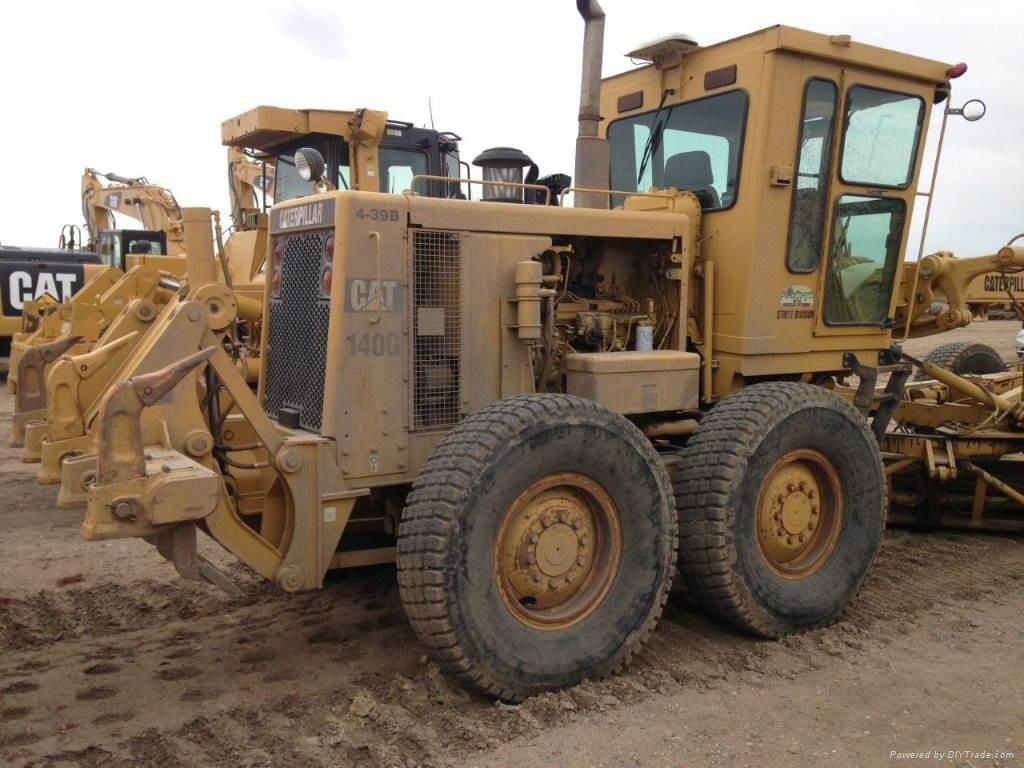 Used caterpillar 140g motor grader for sale 3