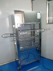 cleanroom laminar flow mobile cart