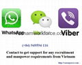 Recruitment services from Vietnam