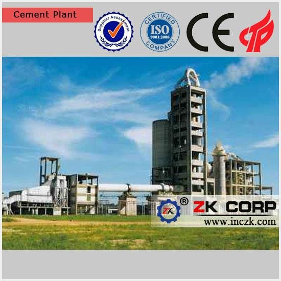 Good performance 100TPD small scale cement production plant for sale 2