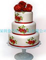 Simulation of the wedding cake