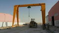 10t single girder gantry crane 1