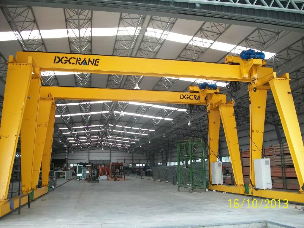 10t single girder gantry crane 3