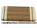 Rectangle Bamboo Chopping Board Kitchen Block