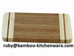 Rectangle Bamboo Chopping Board Kitchen Block