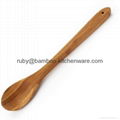 Bamboo Wooden Solid Mixing Kitchen Spoon 1