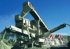 High quality mobile crushing station