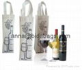 Various durable wine bag, wine tote bag, wine bottle bag 