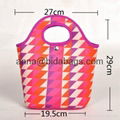 high quality Printed neoprene lunch bags