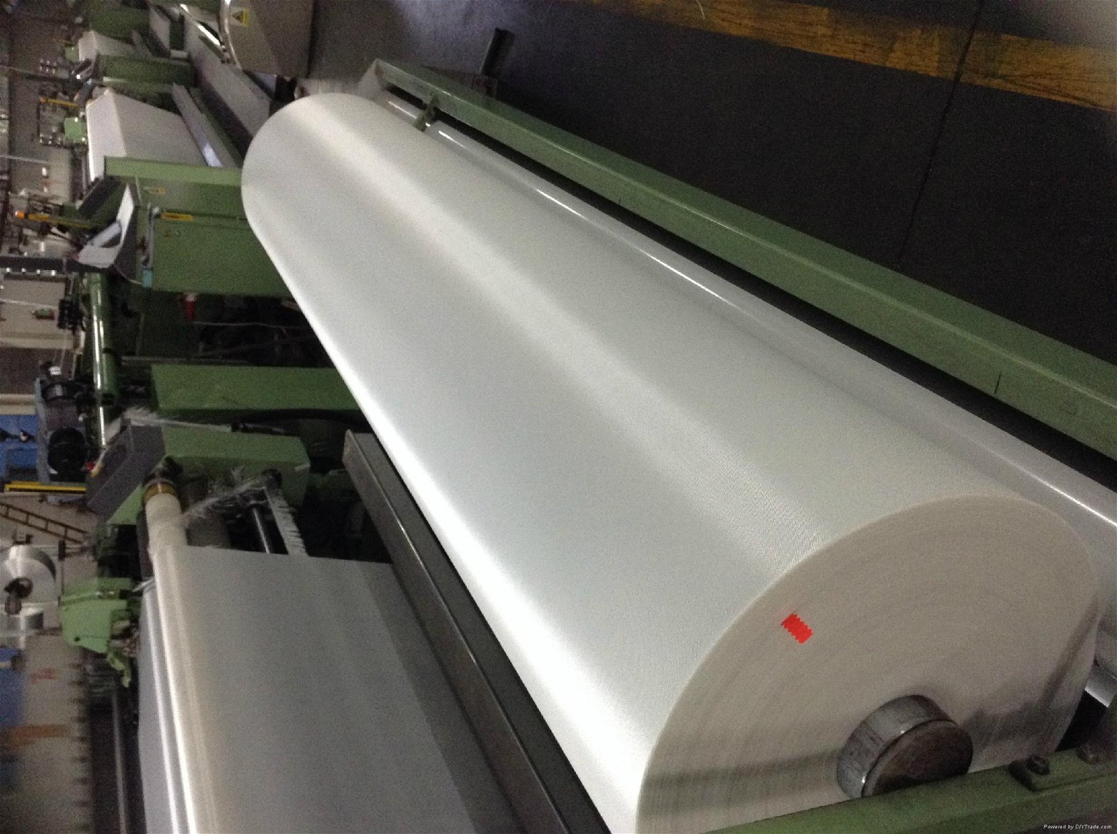 industrial polyester flat woven base fabric for pvc tarpaulin 1000D/500D 3