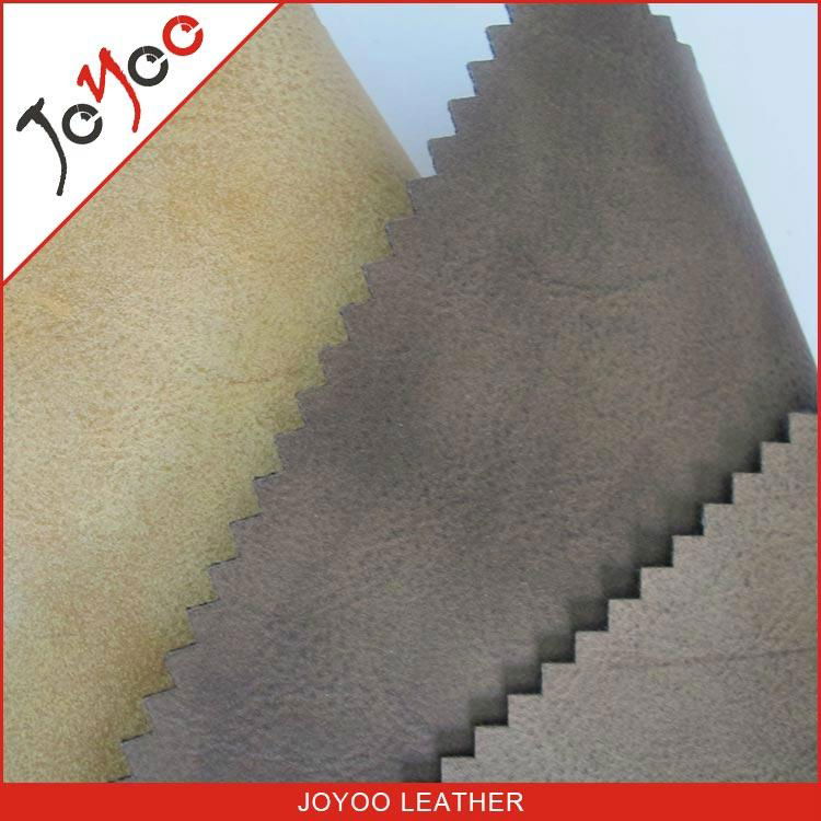 suede feeling pu synthetic leather for shoes  3