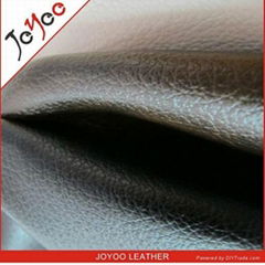 popular brushed backiing semi pu car seat leather