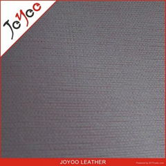 knitted fabric backing semi pu synthetic leather for car seat