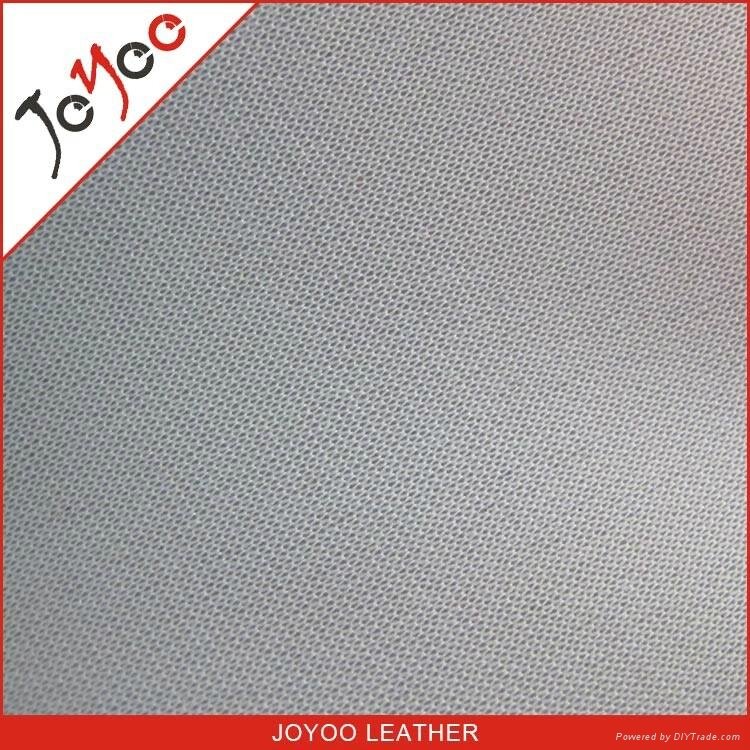 knitted fabric backing semi pu synthetic leather for car seat 3