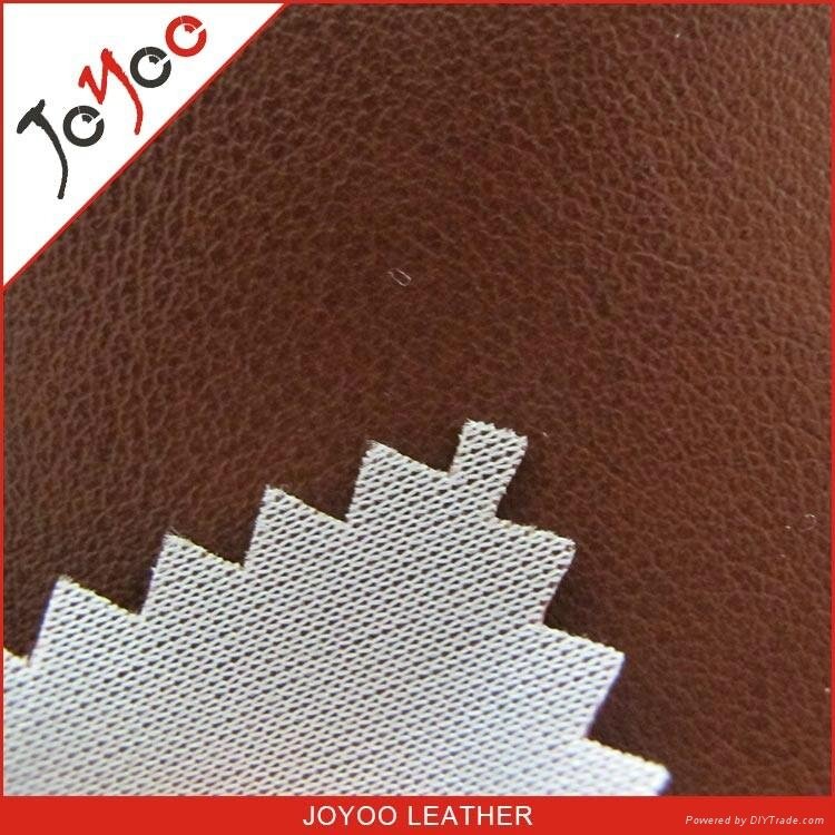 knitted fabric backing semi pu synthetic leather for car seat 4