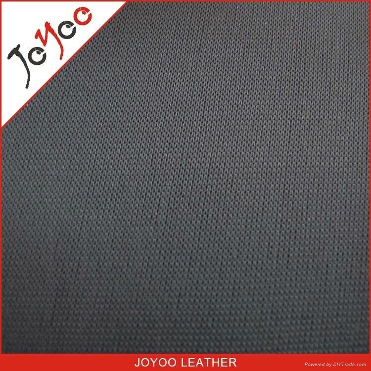 knitted fabric backing semi pu synthetic leather for car seat 5