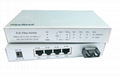 4-Port 10/100/1000M TP Fiber POE Switch with 1-Port 1000M Fx