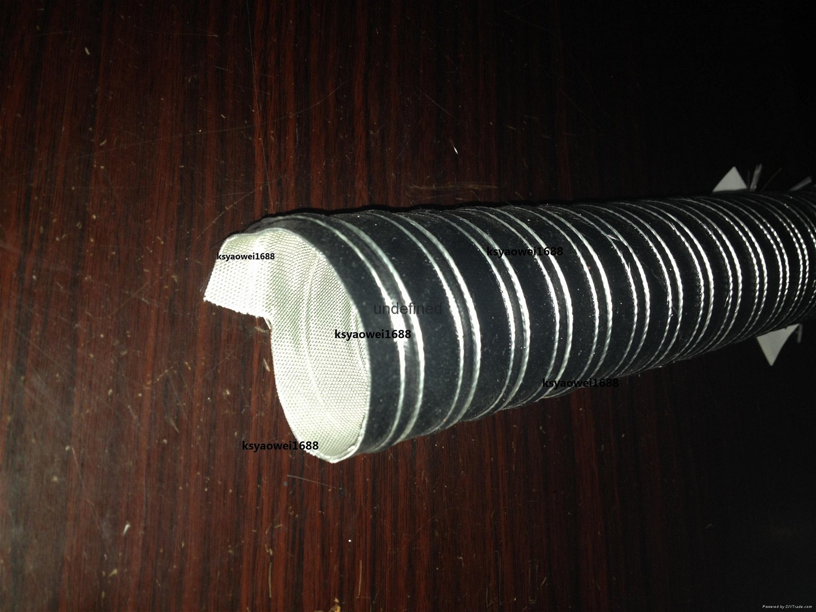 Black silicon tape duct (imports)