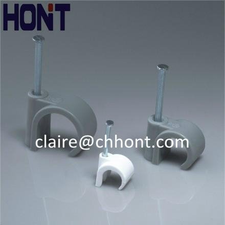 Round cable clips 4