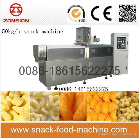 double screw extruder sncks machine 2